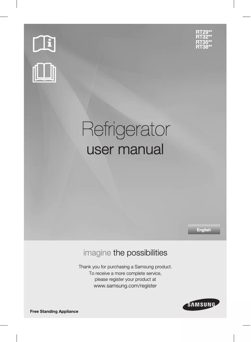 Image de la première page du manuel de l'appareil RT29FBRNDSP