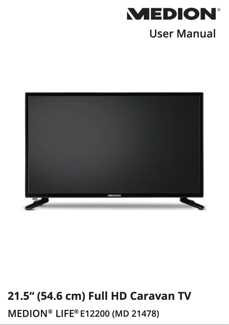 Image de la première page du manuel de l'appareil LIFE E12200 (MD 21478)