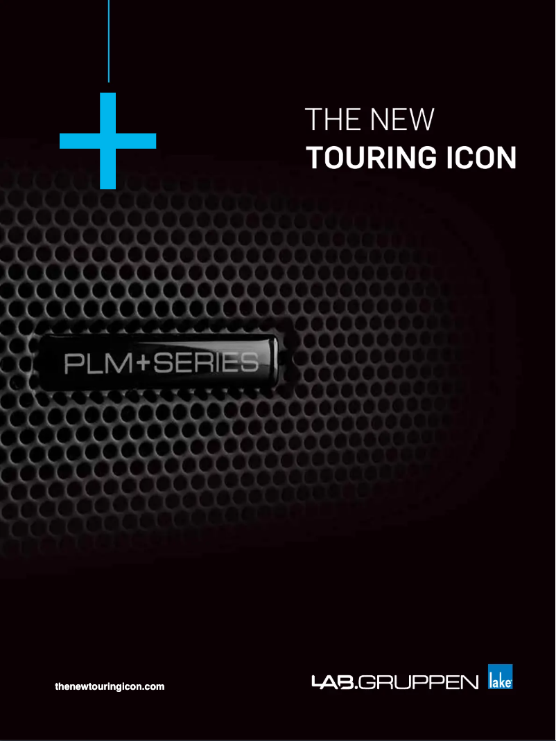 Página 1 del manual Folleto Lab Gruppen PLM 20K44 BP