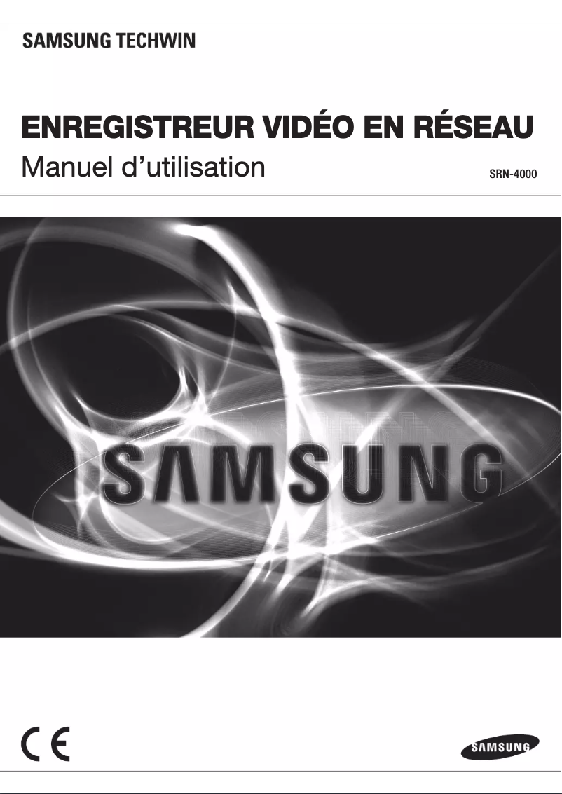 Image de la première page du manuel de l'appareil SRN-4000