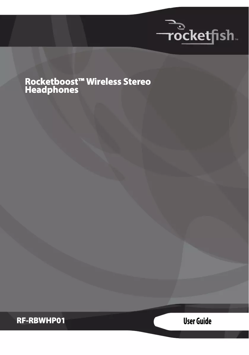 Image de la première page du manuel de l'appareil Rocketboost RF-RBWHP01