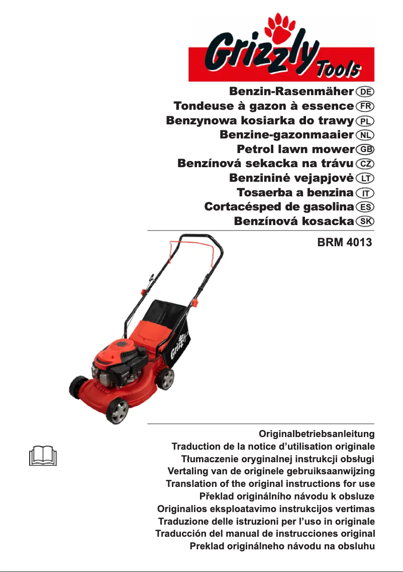 Página 1 del manual Manual de usuario Grizzly BRM 4013