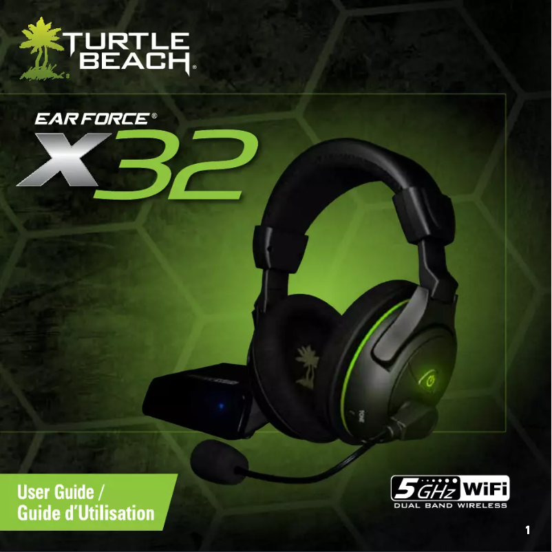 Page n°1 - Manuel utilisateur Turtle Beach Earforce X32
