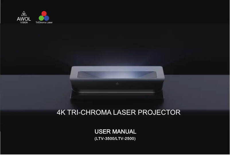 Image de la première page du manuel de l'appareil LTV-3500