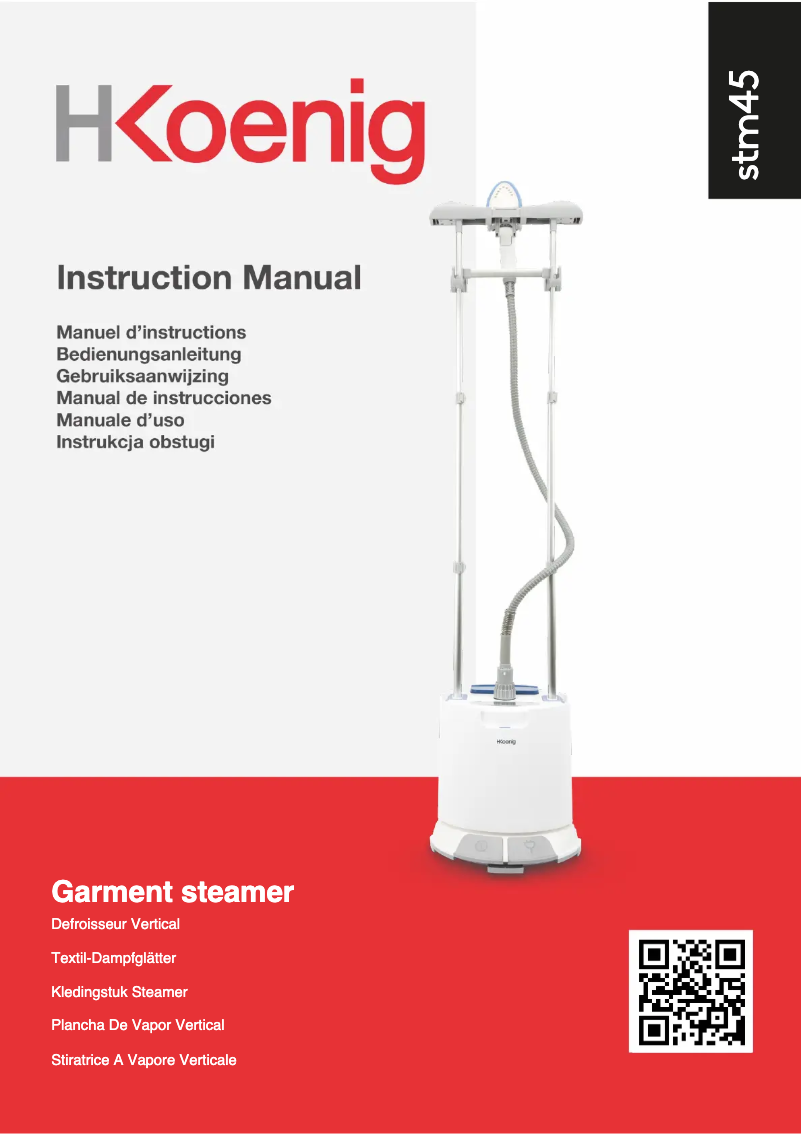 Page 1 de la notice Manuel utilisateur H.Koenig STM45