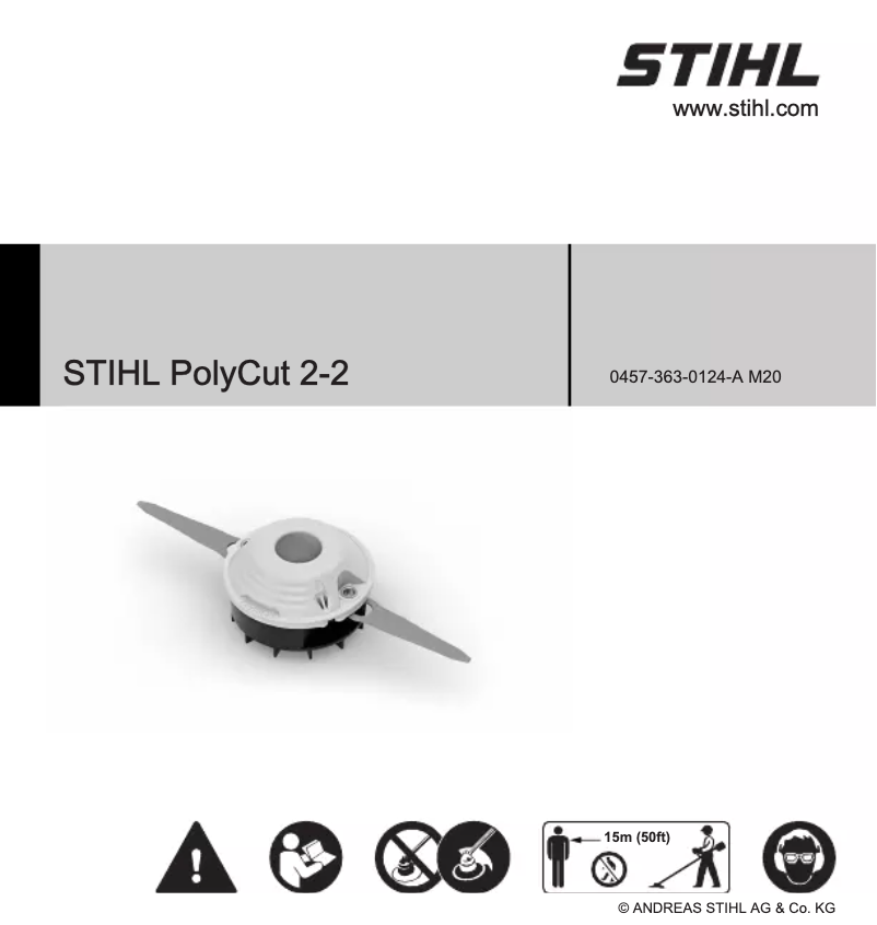 Página 1 del manual Manual de usuario Stihl PolyCut 2-2