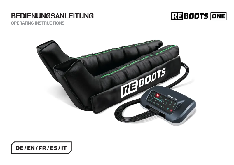 Página 1 del manual Manual de usuario Reboots One