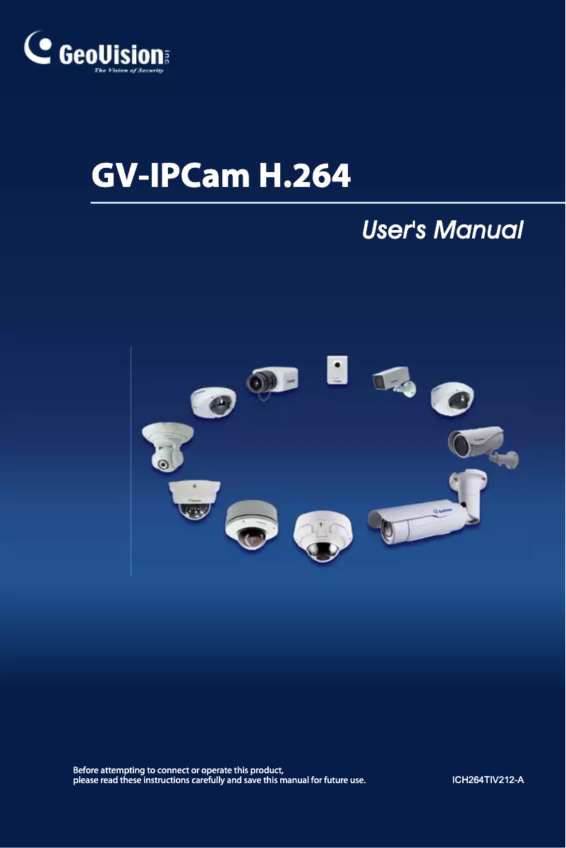 Image de la première page du manuel de l'appareil GV-MFD2501