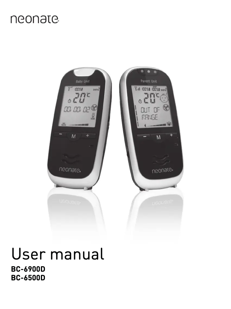 Imagen de la primera página del manual del dispositivo BC-6500D