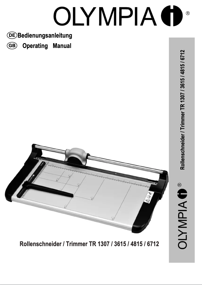Image de la première page du manuel de l'appareil TR 6712