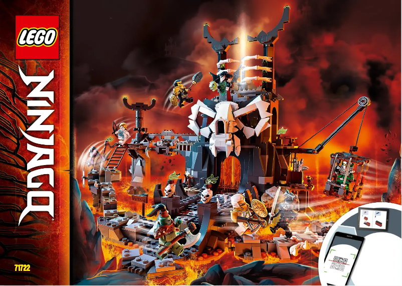 Image de la première page du manuel de l'appareil Ninjago 71722