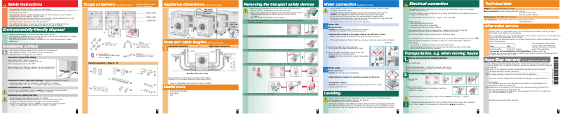 Page n°1 - Manuel utilisateur Siemens WI14S440