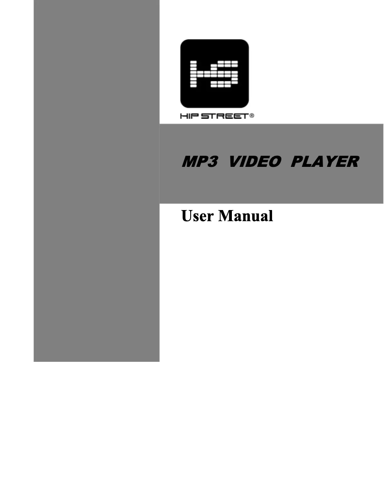 Page n°1 - Manuel utilisateur Hipstreet HS-7334