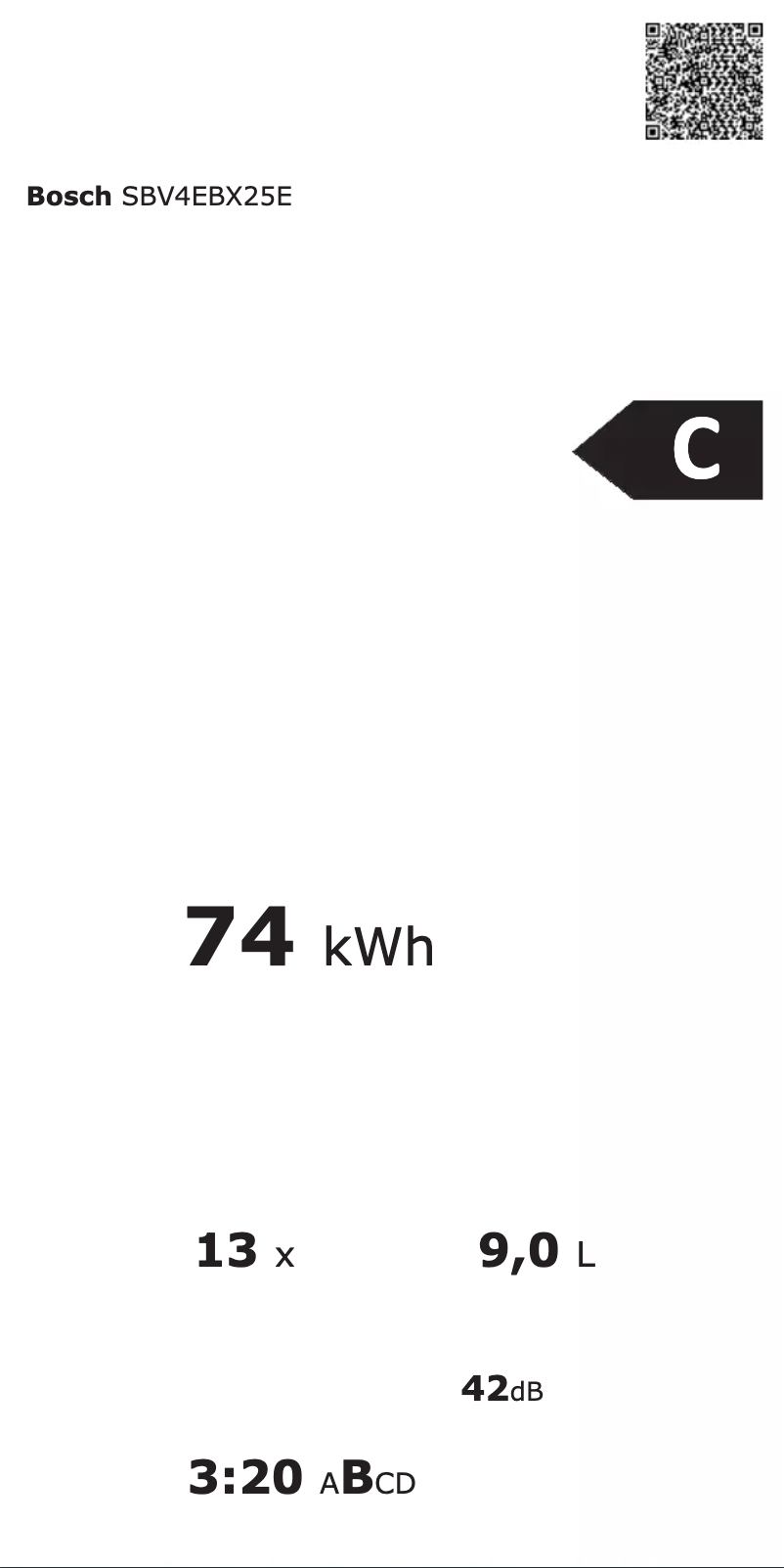 Image de la première page du manuel de l'appareil SBV4EBX25E