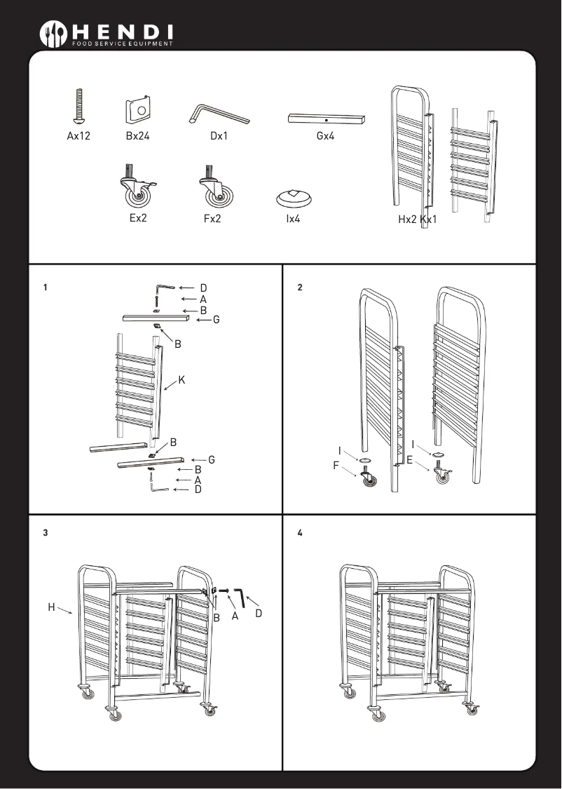 Page n°1 - Manuel utilisateur Hendi 810569