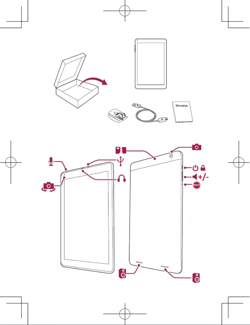 Page n°1 - Manuel utilisateur Prestigio MultiPad Muze 5001