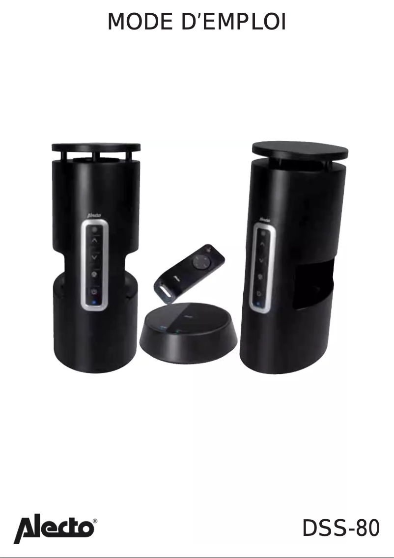 Image de la première page du manuel de l'appareil DSS-80