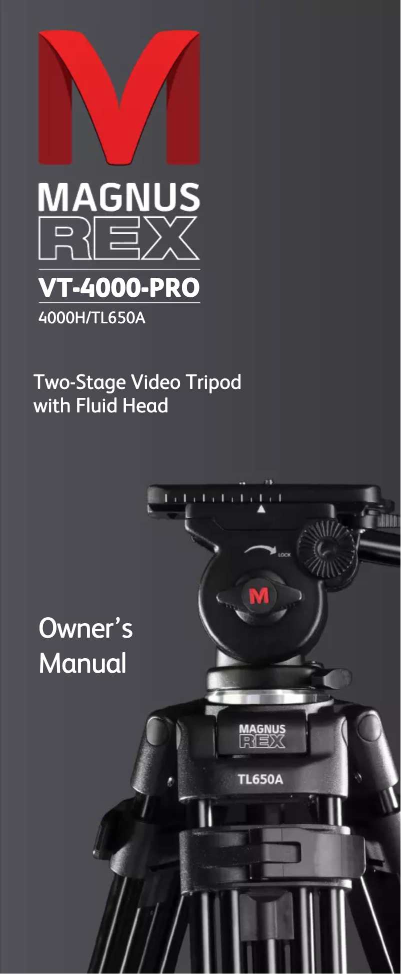 Page 1 de la notice Manuel utilisateur Magnus REX VT-4000-PRO