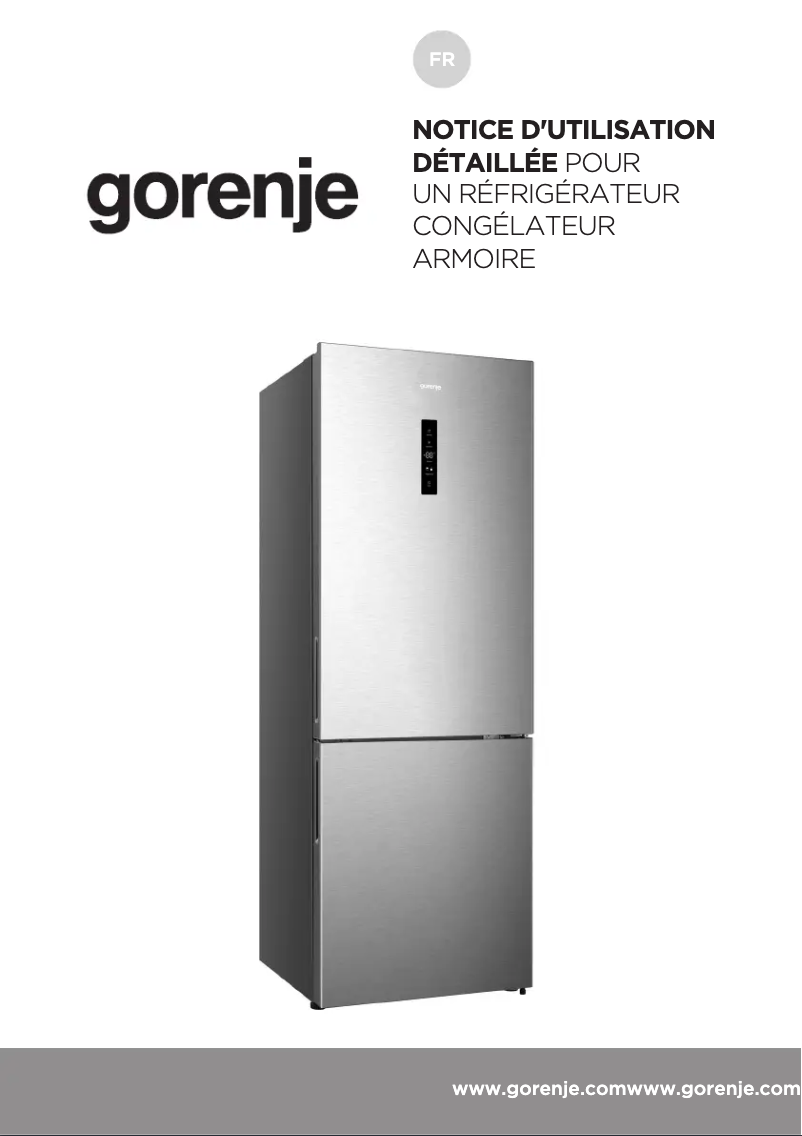 Image de la première page du manuel de l'appareil NRK720EAXL4