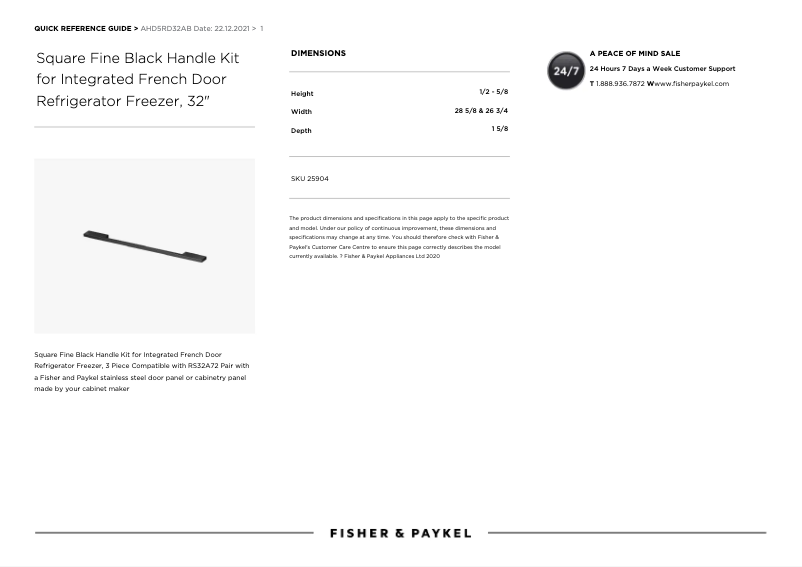 Image de la première page du manuel de l'appareil AHD5RD32AB