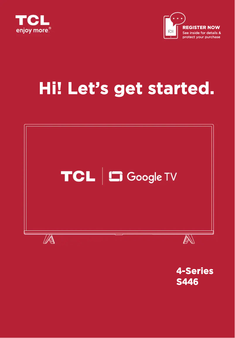 First page image of the manual for 65S446