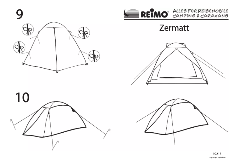 Image de la première page du manuel de l'appareil Zermatt