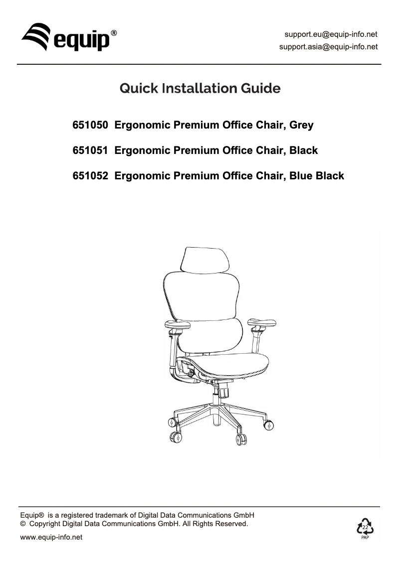 Image de la première page du manuel de l'appareil 651052