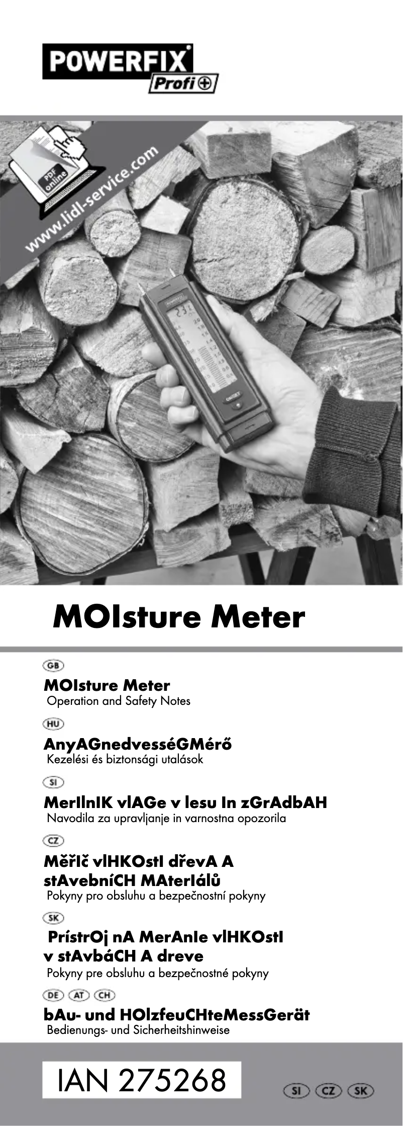 Image de la première page du manuel de l'appareil IAN 109791