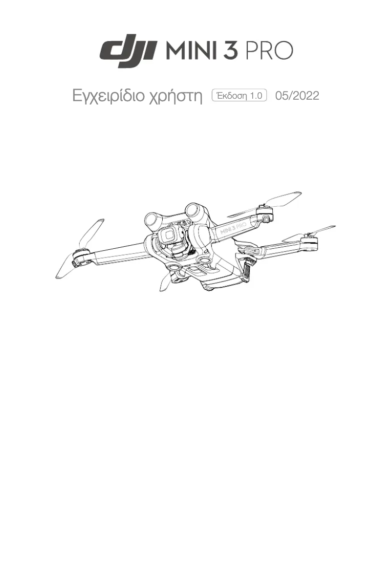 Page n°1 - Manuel utilisateur DJI Mini 3 Pro