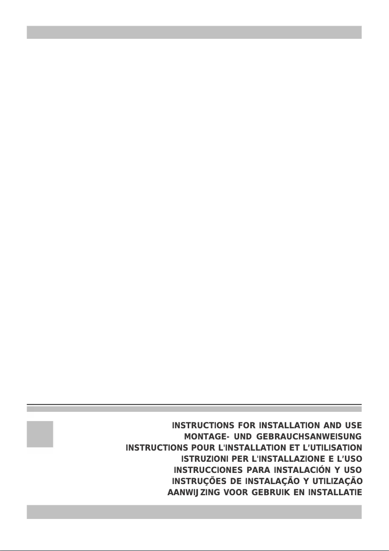 Page n°1 - Manuel utilisateur Best HD997I