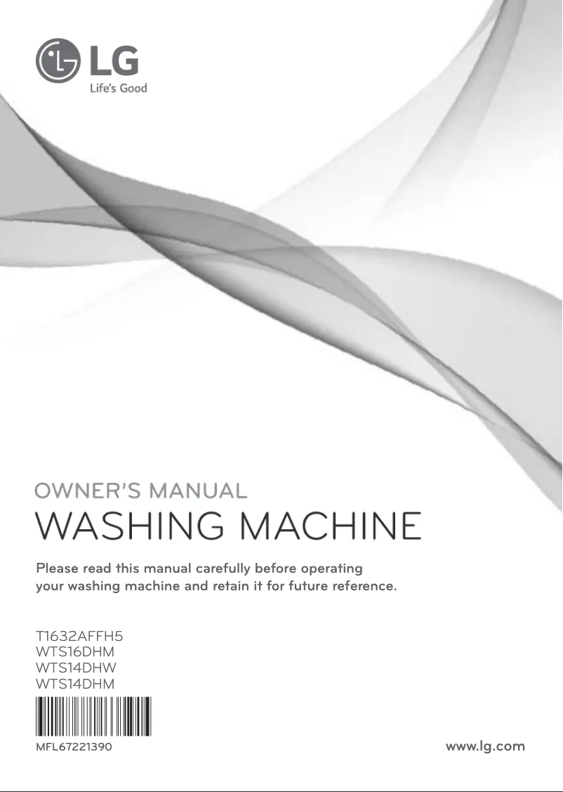 Page n°1 - Manuel utilisateur LG T1632AFFH5