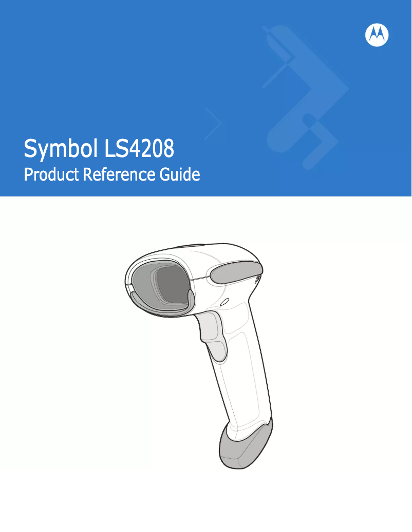 Page 1 de la notice Manuel utilisateur Zebra LS4208