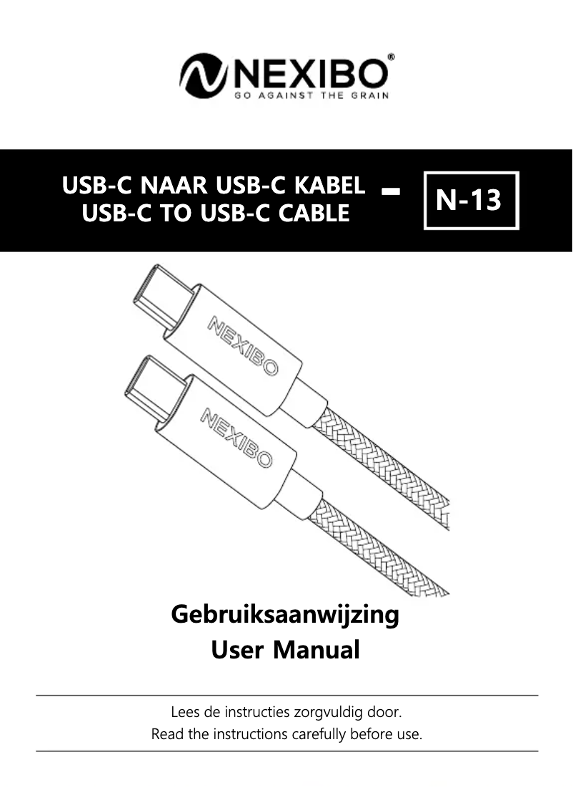 Image de la première page du manuel de l'appareil N-13