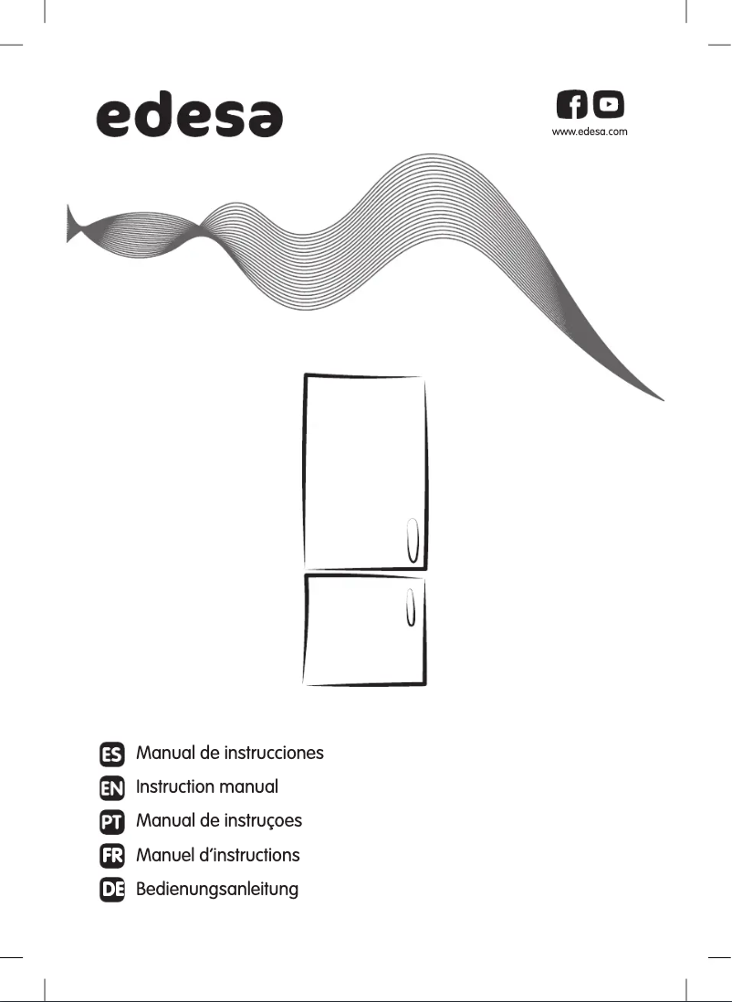 Page 1 de la notice Manuel utilisateur Edesa EFC-1833 NF EX