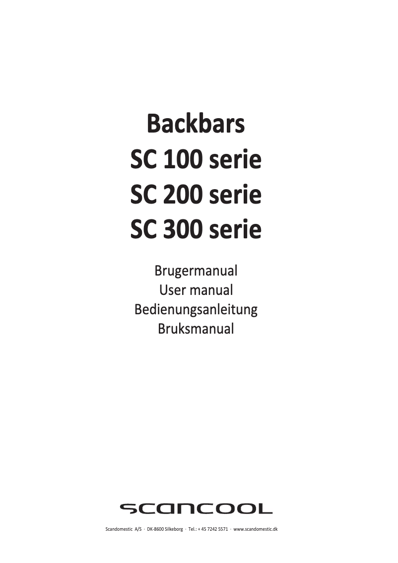 Image de la première page du manuel de l'appareil SC 311 SLE