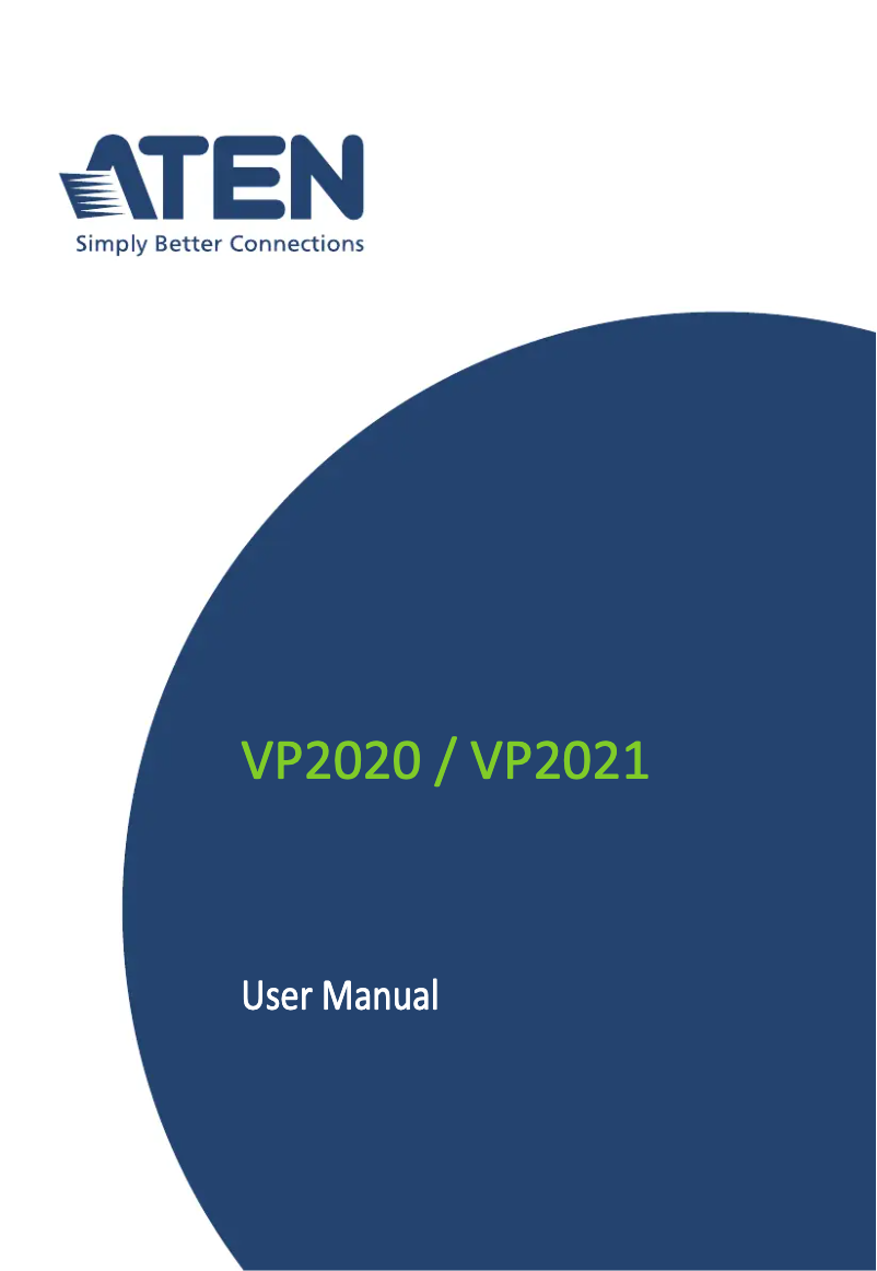 Image de la première page du manuel de l'appareil VS0202