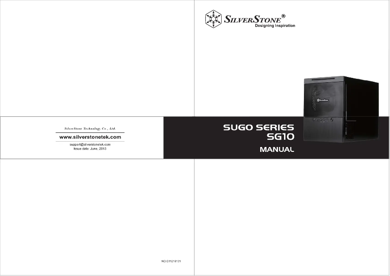 Page 1 de la notice Manuel utilisateur Silverstone Sugo SG10B