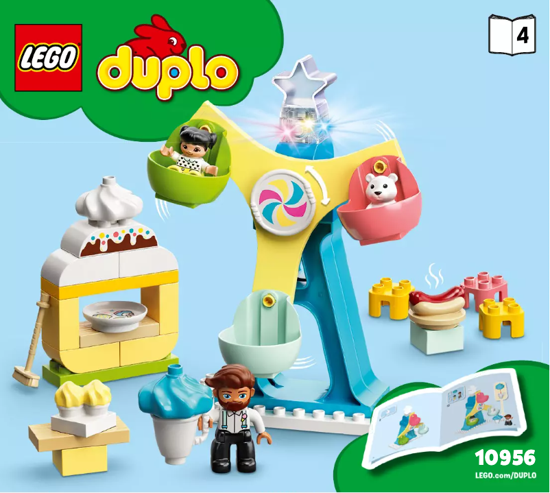 Page 1 de la notice Manuel utilisateur Lego Duplo 10956