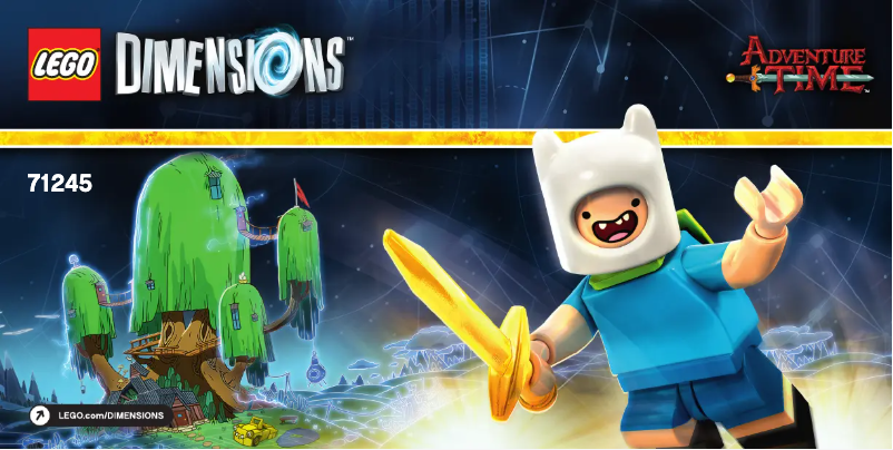 Page 1 de la notice Manuel utilisateur Lego Dimensions 71245