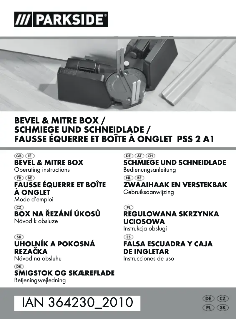 Page 1 de la notice Manuel utilisateur Parkside PSS 2 A1