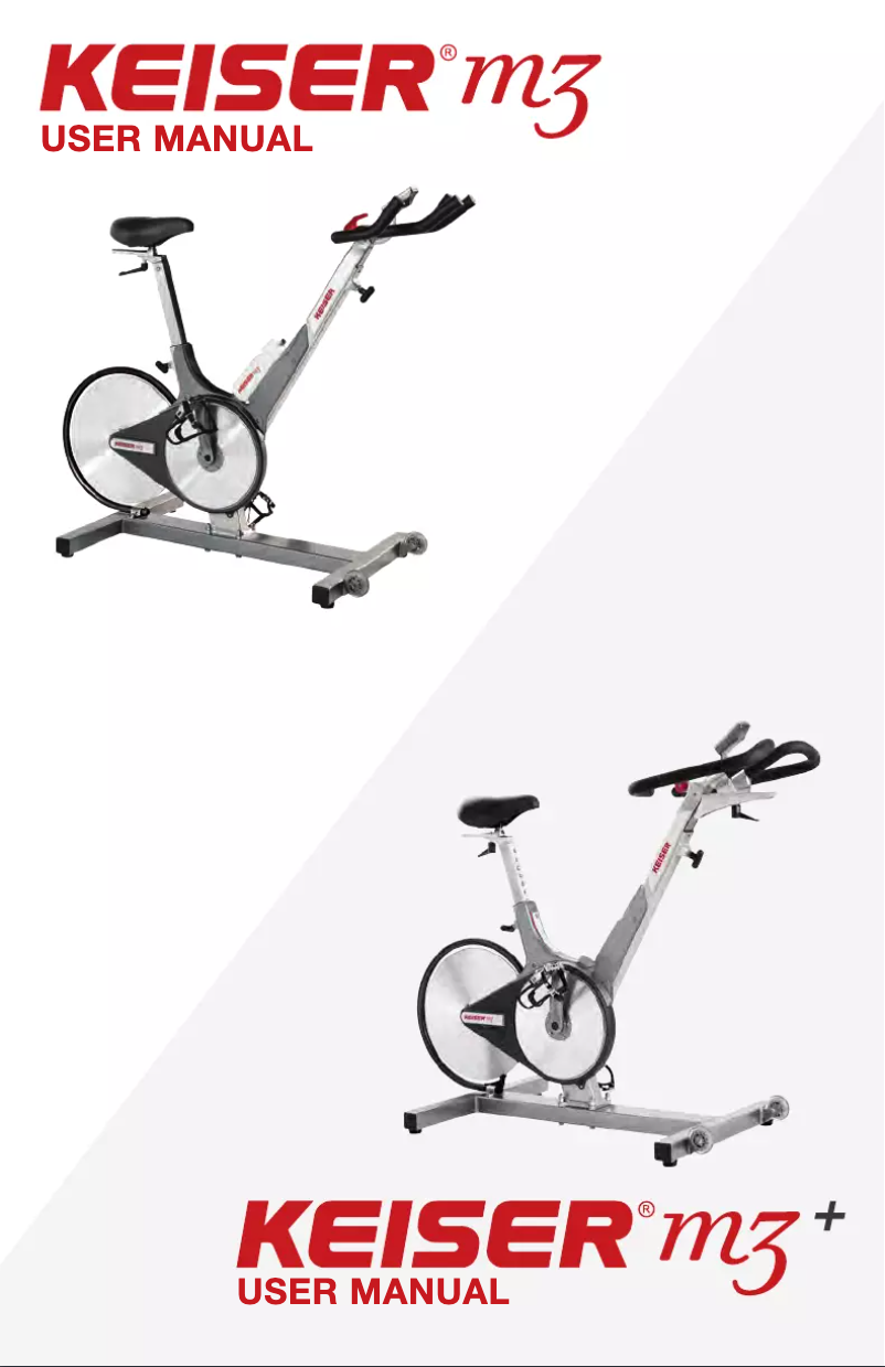 Página 1 del manual Manual de usuario Keiser M3+