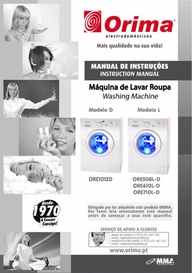 Image de la première page du manuel de l'appareil ORE 508 L-D