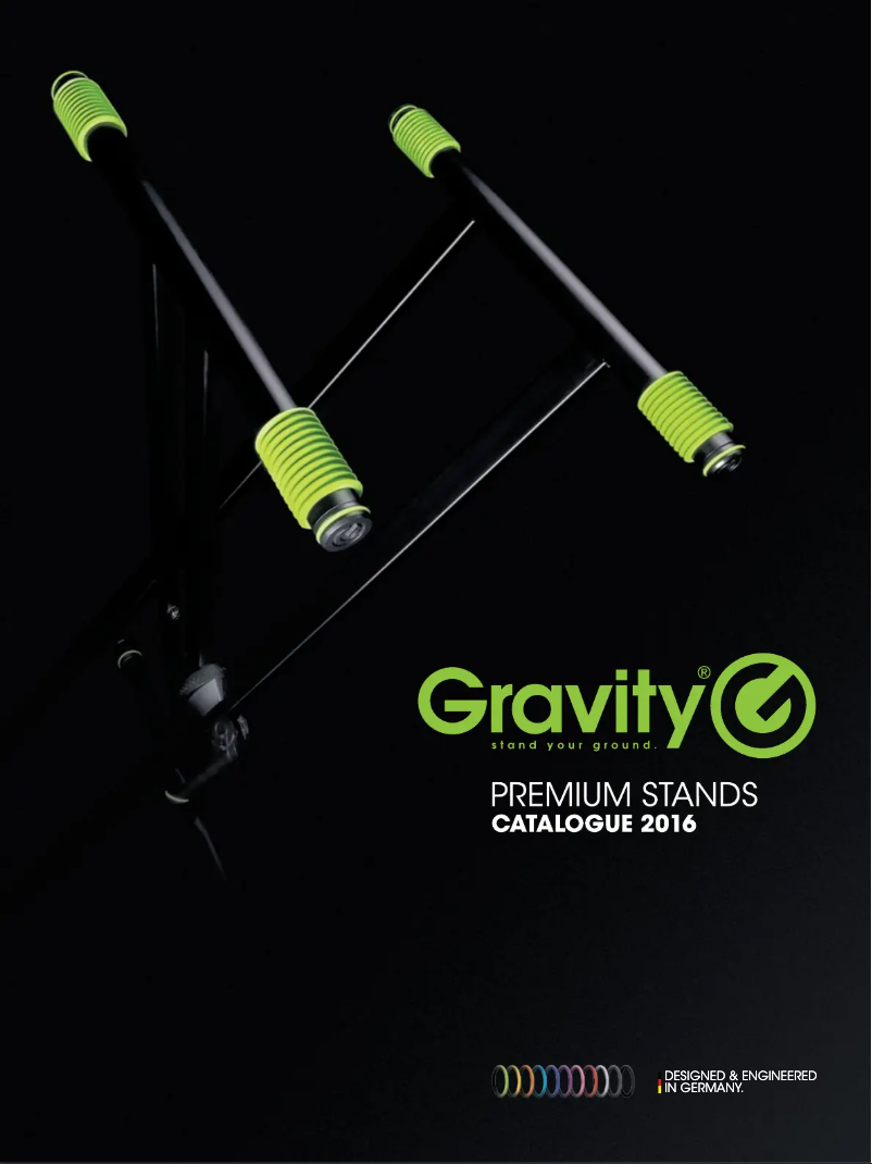 Page 1 de la notice Manuel utilisateur Gravity GMAGOOSEM