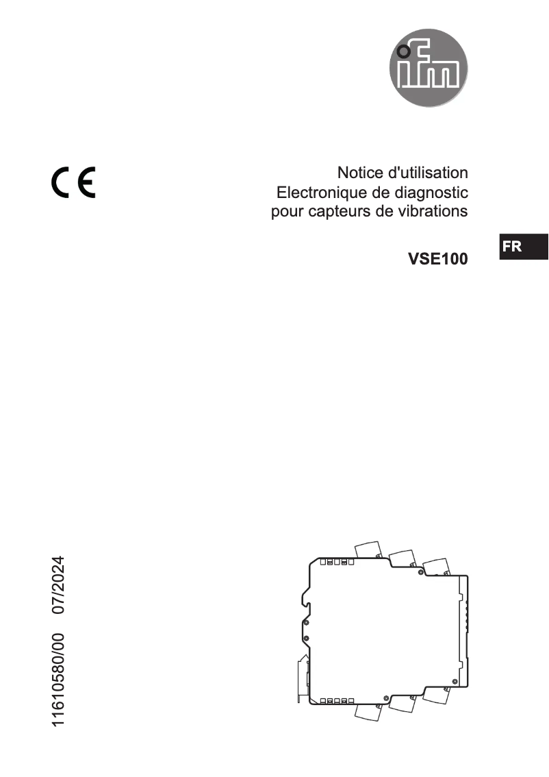 Image de la première page du manuel de l'appareil VSE100