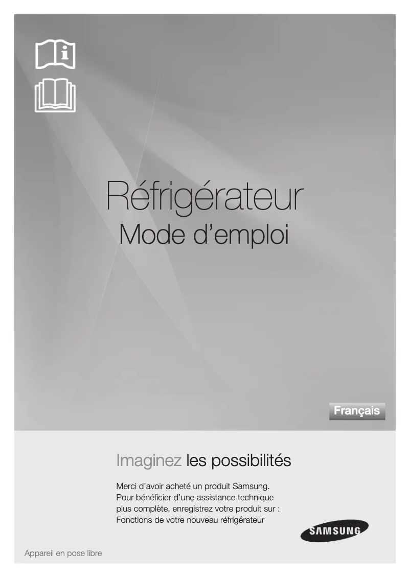Image de la première page du manuel de l'appareil RSH5ZETS