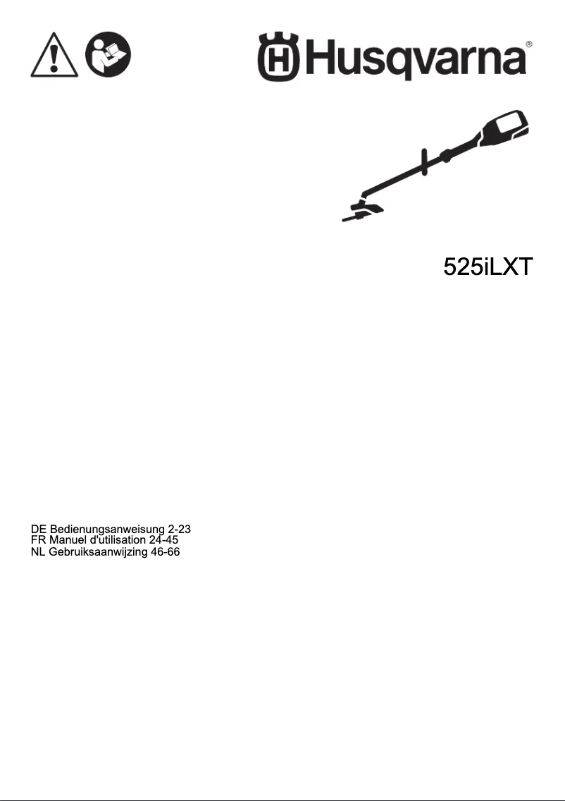 Image de la première page du manuel de l'appareil 525iLXT