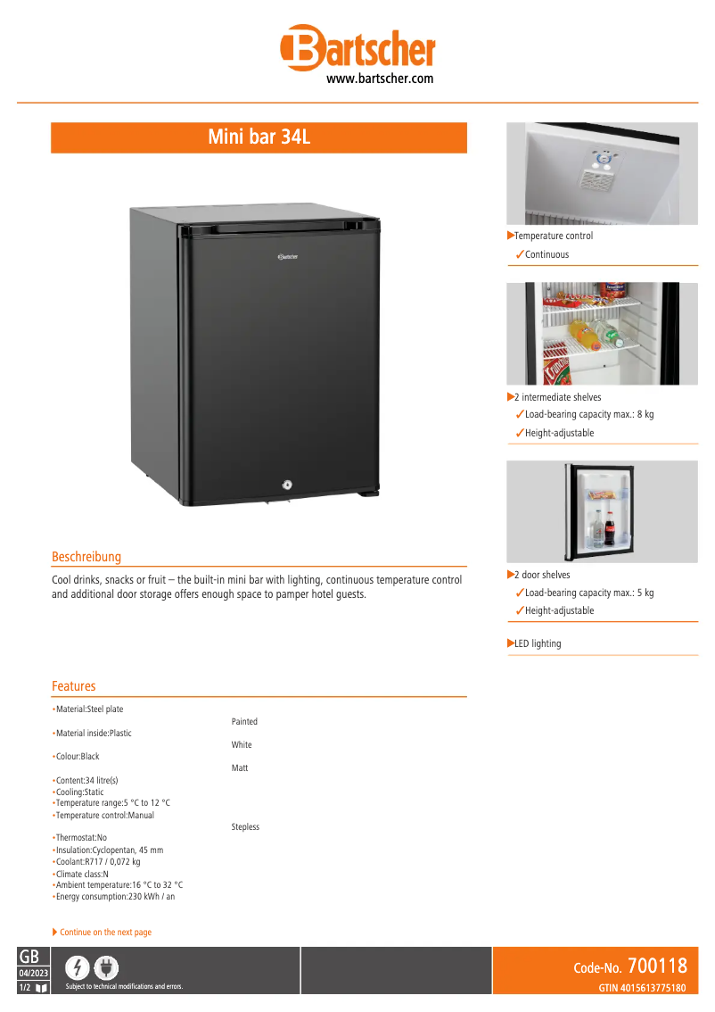 Imagen de la primera página del manual del dispositivo 700118