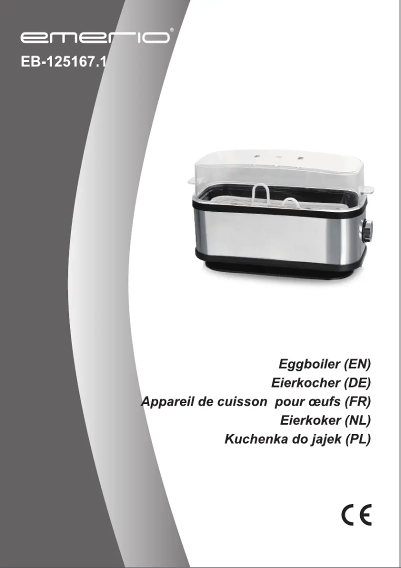 Image de la première page du manuel de l'appareil EB-125167.1