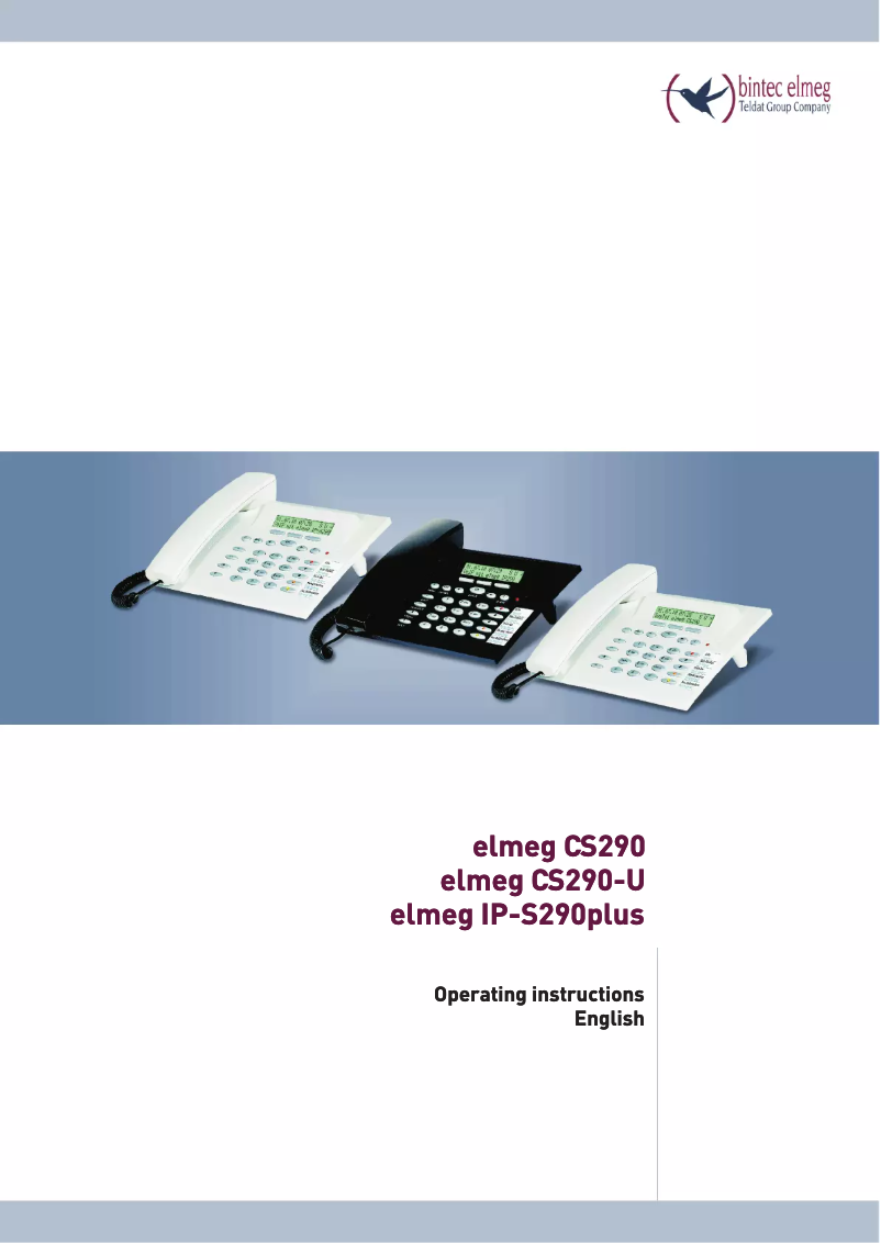 Page 1 de la notice Manuel utilisateur Bintec-elmeg CS410