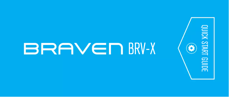 Página 1 del manual Manual de usuario Braven BRV-X